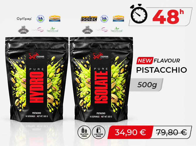 Hydro + Isolate Pure 500g - Gusto Pistacchio